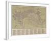 The London Guide, or Pocket Plan of the Cities of London and Westminster, and Southwark, 1767-null-Framed Giclee Print