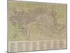 The London Guide, or Pocket Plan of the Cities of London and Westminster, and Southwark, 1767-null-Mounted Giclee Print