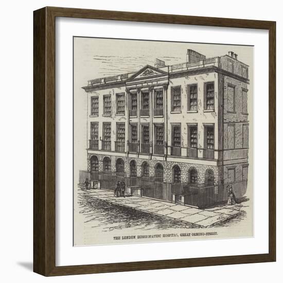 The London Homoeopathic Hospital, Great Ormond-Street-null-Framed Giclee Print