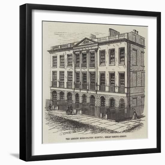 The London Homoeopathic Hospital, Great Ormond-Street-null-Framed Giclee Print