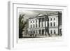 The London Institution, Finsbury Circus, London, 1827-William Deeble-Framed Giclee Print