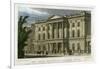 The London Institution, Finsbury Circus, London, C1827-William Deeble-Framed Giclee Print