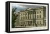 The London Institution, Finsbury Circus, London, C1827-William Deeble-Framed Stretched Canvas