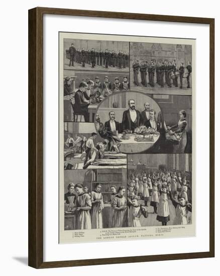 The London Orphan Asylum, Watford, Herts-null-Framed Giclee Print