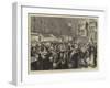 The London Poor at their Christmas Marketing, a Sketch in the New Cut-Godefroy Durand-Framed Giclee Print