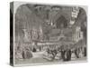 The London Rifle Brigade Ball at Guildhall-null-Stretched Canvas