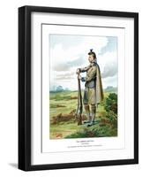 The London Scottish, C1890-Geoffrey Douglas Giles-Framed Giclee Print