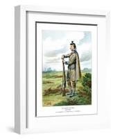 The London Scottish, C1890-Geoffrey Douglas Giles-Framed Giclee Print