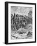 The London Scottish Territorial Regiment Reforming their Line under Fire, 31 October 1914-null-Framed Giclee Print