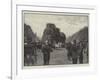 The London Season, in Hyde Park, Waiting for the Shahzada-George L. Seymour-Framed Giclee Print