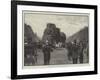 The London Season, in Hyde Park, Waiting for the Shahzada-George L. Seymour-Framed Giclee Print