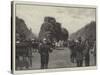 The London Season, in Hyde Park, Waiting for the Shahzada-George L. Seymour-Stretched Canvas