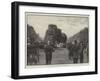 The London Season, in Hyde Park, Waiting for the Shahzada-George L. Seymour-Framed Giclee Print