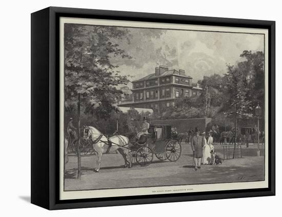 The London Season, Marlborough House-George L. Seymour-Framed Stretched Canvas