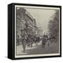 The London Season, Piccadilly-George L. Seymour-Framed Stretched Canvas