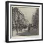 The London Season, Piccadilly-George L. Seymour-Framed Giclee Print