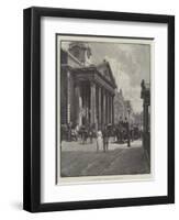 The London Season, St George's, Hanover Square-George L. Seymour-Framed Premium Giclee Print