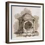 The London Stone, Cannon Street, City of London, 1806-William Bernard Cooke-Framed Giclee Print