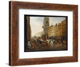 The London-To-Brighton Coach at Cheapside, 18th July 1831-James Pollard-Framed Giclee Print