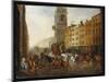 The London-To-Brighton Coach at Cheapside, 18th July 1831-James Pollard-Mounted Giclee Print