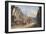 The London to Exeter Royal Mail Passing Through Salisbury, 1895-J.C. Maggs-Framed Giclee Print