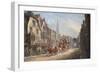 The London to Exeter Royal Mail Passing Through Salisbury, 1895-J.C. Maggs-Framed Giclee Print