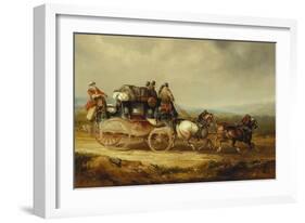 The London to Worcester Royal Mail-Charles Cooper Henderson-Framed Giclee Print