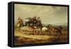 The London to Worcester Royal Mail-Charles Cooper Henderson-Framed Stretched Canvas