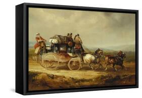 The London to Worcester Royal Mail-Charles Cooper Henderson-Framed Stretched Canvas