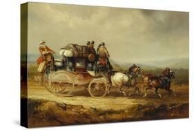 The London to Worcester Royal Mail-Charles Cooper Henderson-Stretched Canvas