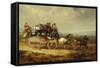 The London to Worcester Royal Mail-Charles Cooper Henderson-Framed Stretched Canvas