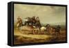 The London to Worcester Royal Mail-Charles Cooper Henderson-Framed Stretched Canvas