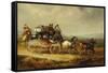 The London to Worcester Royal Mail-Charles Cooper Henderson-Framed Stretched Canvas