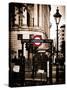 The London Underground Sign - Public Subway - UK - England - United Kingdom - Europe-Philippe Hugonnard-Stretched Canvas