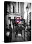 The London Underground Sign - Public Subway - UK - England - United Kingdom - Europe-Philippe Hugonnard-Stretched Canvas