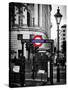 The London Underground Sign - Public Subway - UK - England - United Kingdom - Europe-Philippe Hugonnard-Stretched Canvas