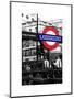 The London Underground Sign - Public Subway - UK - England - United Kingdom - Europe-Philippe Hugonnard-Mounted Art Print