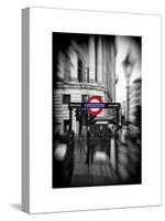 The London Underground Sign - Public Subway - UK - England - United Kingdom - Europe-Philippe Hugonnard-Stretched Canvas