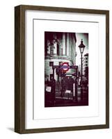 The London Underground Sign - Public Subway - UK - England - United Kingdom - Europe-Philippe Hugonnard-Framed Art Print