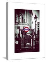 The London Underground Sign - Public Subway - UK - England - United Kingdom - Europe-Philippe Hugonnard-Stretched Canvas