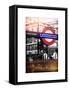 The London Underground Sign - Public Subway - UK - England - United Kingdom - Europe-Philippe Hugonnard-Framed Stretched Canvas