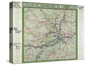 The London Underground-null-Stretched Canvas