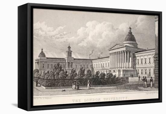 The London University-Thomas Hosmer Shepherd-Framed Stretched Canvas