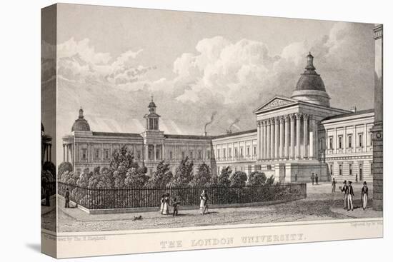 The London University-Thomas Hosmer Shepherd-Stretched Canvas