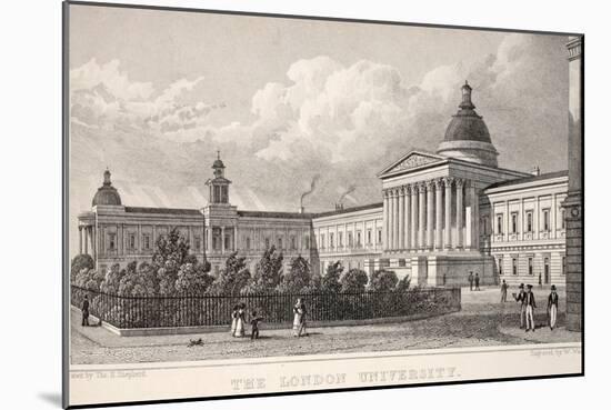 The London University-Thomas Hosmer Shepherd-Mounted Giclee Print