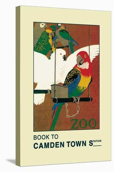 The London Zoo: Exotic Birds-S.t.c. Weeks-Stretched Canvas