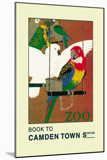 The London Zoo: Exotic Birds-S.t.c. Weeks-Mounted Art Print