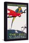 The London Zoo: The Macaw-Van Jones-Stretched Canvas