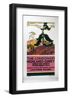 The Londoner's Highlands-null-Framed Art Print