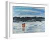 The Lone Angler-Tim Nyberg-Framed Giclee Print